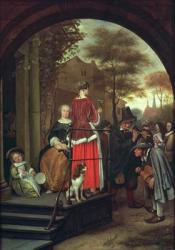 Itinerant Musicians, 1659 | Obraz na stenu