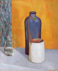 Still Life with a Blue Bottle, 1917 (oil on canvas) | Obraz na stenu