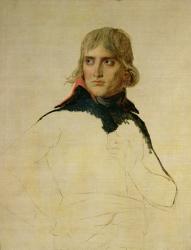 Unfinished portrait of General Bonaparte (1769-1821) c.1797-98 (oil on canvas) | Obraz na stenu