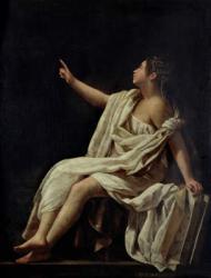 Polyhymnia, the Muse of Lyric Poetry, 1620 (oil on canvas) | Obraz na stenu