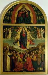 The Assumption of the Virgin (oil on panel) | Obraz na stenu
