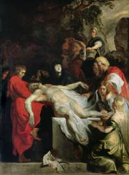 The Entombment (oil on canvas) | Obraz na stenu