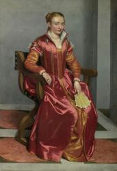 Portrait of a Lady, c.1555-60 (oil on canvas) | Obraz na stenu