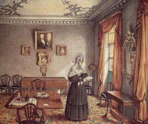 Mrs Duffin's dining room at York | Obraz na stenu