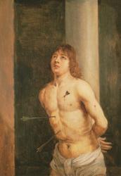 Saint Sebastian, 1651-56 (panel) | Obraz na stenu