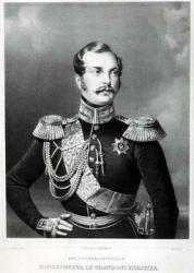 Alexander II (1818-81) of Russia (litho) | Obraz na stenu