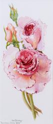 Roses (Abraham Derby),2010,watercolour | Obraz na stenu