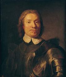 Oliver Cromwell (1599-1658) (oil on canvas) | Obraz na stenu