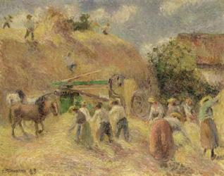 The Harvest, 1883 | Obraz na stenu