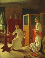 Morning of the Lady of the the Manor, 1823 (oil on canvas) | Obraz na stenu