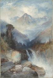 Mountain of the Holy Cross, 1890 (watercolour and gouache over graphite) | Obraz na stenu