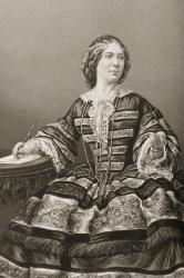 Miss Amy Sedgwick (1830-97) (litho) | Obraz na stenu