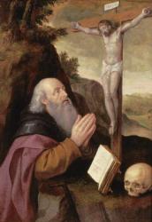 St. Anthony Abbot (panel) | Obraz na stenu