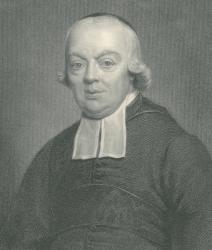 Charles Michel de L'Epee (1712-89) from 'Gallery of Portraits', published in 1833 (engraving) | Obraz na stenu