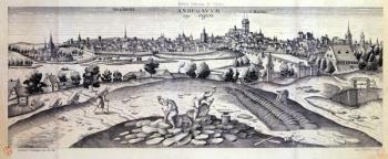 A Slate Quarry in Angers, 1561 (litho) | Obraz na stenu