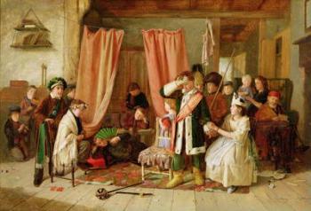 Children acting the 'Play Scene', Act II, Scene ii, from 'Hamlet', 1863 (oil on canvas) | Obraz na stenu