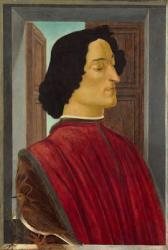 Giuliano de' Medici, c.1478-80 (tempera on panel) | Obraz na stenu