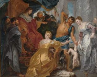 The Judgement of Solomon, c. 1617 (oil on canvas) | Obraz na stenu