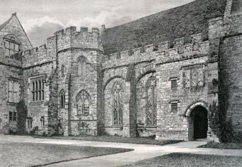 Penshurst Place (engraving) | Obraz na stenu