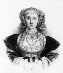 Anne of Cleves (engraving) | Obraz na stenu