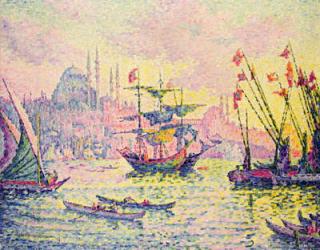View of Constantinople, 1907 (oil on canvas) | Obraz na stenu