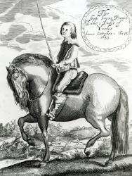 The High Borne Prince James Duke of Yorke, 1640-1650 (etching) | Obraz na stenu