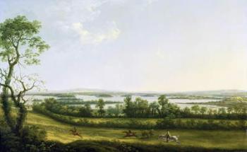 Lough Erne from Knock Ninney, with Bellisle in the Distance, County Fermanagh, Ireland, 1771 (oil on canvas) | Obraz na stenu