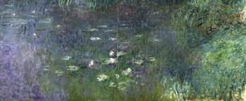 Waterlilies: Morning, 1914-18 (right section) | Obraz na stenu