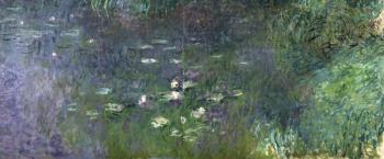 Waterlilies: Morning, 1914-18 (right section) | Obraz na stenu