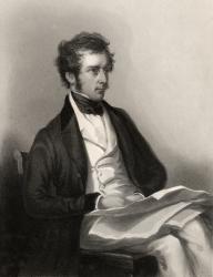 Charles Pelham Villiers, engraved by J. Cochran, from 'The National Portrait Gallery, Volume III', published c.1820 (litho) | Obraz na stenu