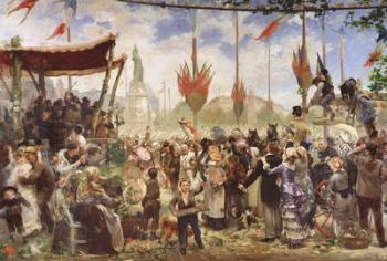 The 14th July 1880, 1882 (oil on canvas) | Obraz na stenu
