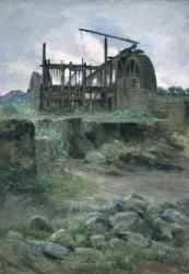A Cornish Tin Mine, 19th century | Obraz na stenu