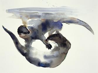 Courtship (w/c on paper) | Obraz na stenu