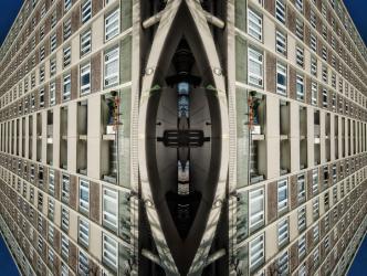 Tower Block 2015 (digital image) | Obraz na stenu
