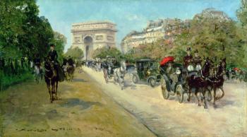 Boulevard in Paris | Obraz na stenu