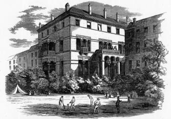 The Kildare Street Club, illustration from 'The Illustrated London News', 1861 (engraving) | Obraz na stenu