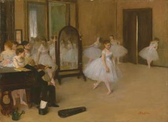 The Dancing Class, c.1871 (oil on canvas) | Obraz na stenu