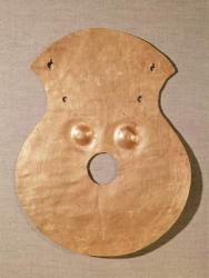 Violin shaped idol, from Moigrad, 2500-2000 BC (gold) | Obraz na stenu