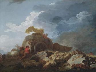 The Storm, c.1759 (oil on canvas) | Obraz na stenu