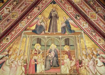 Allegory of Obedience, c.1330 (fresco) | Obraz na stenu