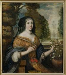 Madeleine de Scudery (1607-1701) (oil on canvas) | Obraz na stenu