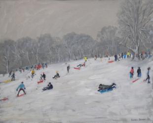 Winter, Darley Park, 2009 (oil on canvas) | Obraz na stenu