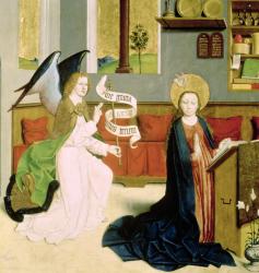 Annunciation, c.1470-80 (tempera on panel) | Obraz na stenu