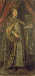 Emperor Matthias of Austria in Bohemian Coronation Robes, c.1613 | Obraz na stenu