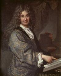 Nicolas Boileau (1636-1711) (oil on canvas) | Obraz na stenu