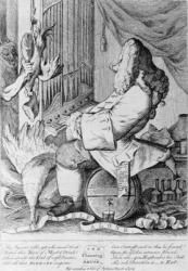 'The Charming Brute', 1754 (engraving) | Obraz na stenu