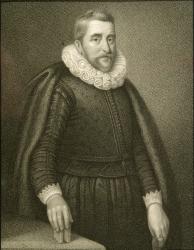 Portrait of Sir Henry Wotton (1568-1639) from 'Lodge's British Portraits', 1823 (engraving) | Obraz na stenu