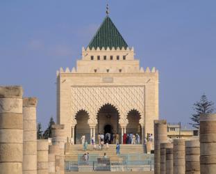 Mausoleum of King Mohamed V (photo) | Obraz na stenu