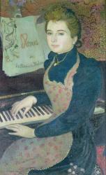 Marthe at the Piano or, Minuet of Princess Maleine, 1891 (oil on canvas) | Obraz na stenu