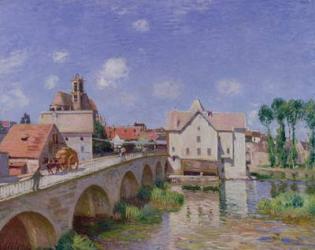 The Bridge at Moret, 1893 (oil on canvas) | Obraz na stenu
